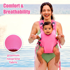 Porte-bébé aquatique pour nouveau-né, porte-bébé réglable en néoprène pour la plage, la terre et la piscine - Product Image 5