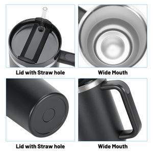 40 OZ ad alta capacità americana tazza di acqua isolata per auto portatili in acciaio inox sublimazione bicchieri per la 304 di acqua alimentare - Product Image 2