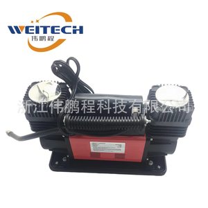 Compresseur d'air pour pneus Weitech à double cylindre, haute pression, 12V, pour utilisation en cas d'urgence - Product Image 2