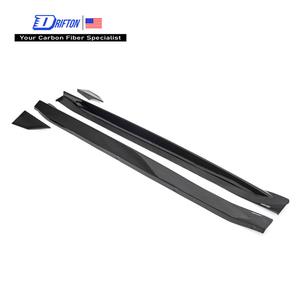 Dry Carbon Fiber Side Skirts For BMW G82 G83 M4 CMST V2 Style Body <b>Kits</b> - Product Image 1