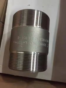 Mamelons de tuyau de filetage ASME B16.11 matériaux de <span class=keywords><strong>plomberie</strong></span> raccords de tuyauterie galvanisés <span class=keywords><strong>en</strong></span> acier à chaud <span class=keywords><strong>mamelon</strong></span> de baril <span class=keywords><strong>en</strong></span> acier au carbone - Product Image 5