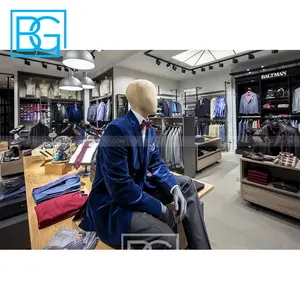 Customized Homeware Shop Furniture Garment Shop Interior Design Business Suit Men'S Clothing Shop Interior Design Clothing Kiosk