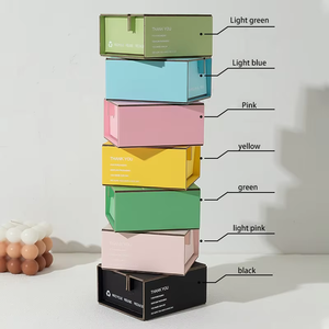 Vitrine <span class=keywords><strong>de</strong></span> présentation à suspension 3D flottante transparente en PVC, boîte à bijoux anti-poussière pliable avec emballage en <span class=keywords><strong>film</strong></span> PE - Product Image 4