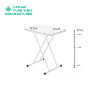 SK-ZDZ-H001 multifonctionnelle petite table pliante compacte portable réglable personnelle pliable