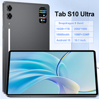 Tablet PC Tab S10 Ultra de 11 Pulgadas, Titan, 16GB+1TB, 108MP, 8000mAh, 5G, Doble SIM/TF, Chip Neural Octa Core, Gaming Pro, 120Hz, Wi-Fi