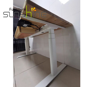 人間工学に基づいたL字型オフィスデスク3脚調整可能 - Product Image 4