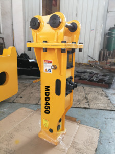 MONDE Novo Martelo Hidráulico para Escavadora, Acessório de Quebra-Rochas para Máquinas de Construção e Mineração para Escavadoras de Múltiplos Toneladas - Product Image 3