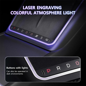 <span class=keywords><strong>Chargeur</strong></span> sans fil avec lumière ambiante LED pour <span class=keywords><strong>Tesla</strong></span> <span class=keywords><strong>Model</strong></span> <span class=keywords><strong>3</strong></span> Highland 24-25 <span class=keywords><strong>Model</strong></span> Y Juniper 25-26 - Product Image 5