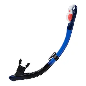 Thiết Kế Chuyên Nghiệp Sóng Hose Silicone Ống Ngậm Xách Tay Clasp Hơi Thở Tự Do Miễn Phí Vận Lặn Scuba Diving Đầy Đủ Khô Lặn Ống Thở