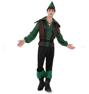 Ecowalson Karneval Mann Robin Hood Wald Ritter Cosplay Hunter Shooter Kostüm Halloween Fancy Party Kleid - Product Image 3