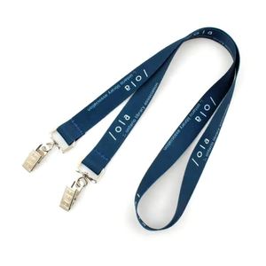 OEM Sublimation Logo <b>Lanyards</b> with Metal Hook, Soft and Water Resistant for Promotions - Product Image 3