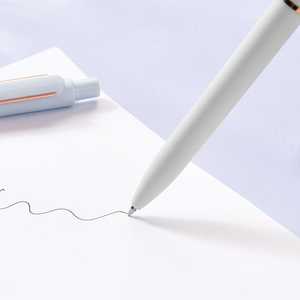 Stylo Gel Bille Morandi à Logo Personnalisé, Recharges Métalliques 0.5mm, Stylo Publicitaire Signature en Plastique Noir, Papeterie sur Mesure - Product Image 5