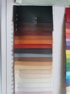 Luxury Designer Leatherette <strong>Pu</strong> <strong>Leather</strong> Faux <strong>Leather</strong> Brand Logo Embossed Synthetic <strong>Leather</strong> Fabric Stain Resistant Car Seat - Product Image 5