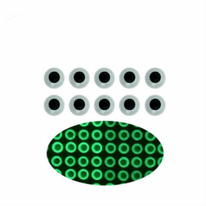 3D Bâton De Pêche Ovale Élève Leurre Yeux pour Faire Des Appâts et Mouche Lumineux Époxy Poisson Yeux Résine | Oeil - Product Image 6