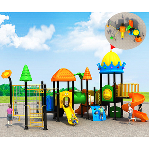 Toboggans de parc extérieur, aire de jeux pour enfants, équipement de divertissement en plastique, jeux - Product Image 1