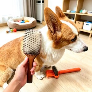 Brosse à cheveux ergonomique en bois de santal noir avec coussin d'air massant, poignée ergonomique, antistatique, démêlante pour tous types de cheveux, portable pour la maison - Product Image 4