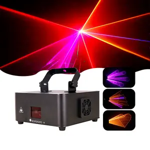 VLTG Proyektor Pencahayaan Panggung Pesta Klub Malam 3D Penuh Warna Animasi Mini 1w-10w RGB Dj Lampu Laser Disko