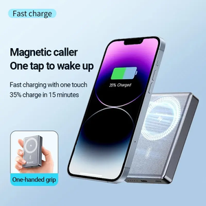 Cargadores Inalámbricos Magnéticos de Carga Rápida de 20 W y 15 W, Personalización de Regalos al por Mayor, Bancos de Energía de 5000/10000 mAh, Cargador Ultrafino de Aluminio - Product Image 3