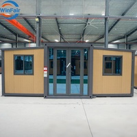 WinFair China House Container 20Ft-House-Container-China Tiny House préfabriquée à vendre / MOQ 2 unités / Maison à installation rapide