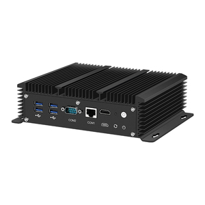 6 LAN không quạt công nghiệp Mini PC Server với 5205u 5405u DDR4 RAM 32 gam SSD New ai cạnh máy tính sản phẩm - Product Image 1