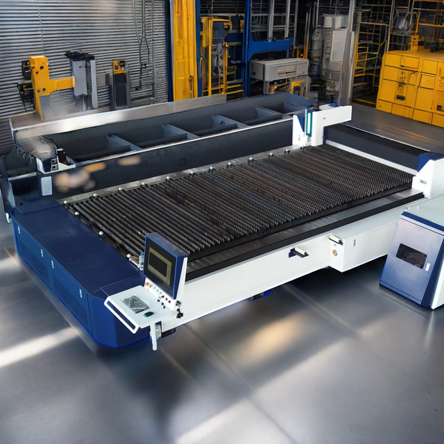 2024 New Stainless Steel Laser Cutting Machine Germany Fiber Laser Source HIWIN Wavelength Metal Cutting Manufacturing Plants