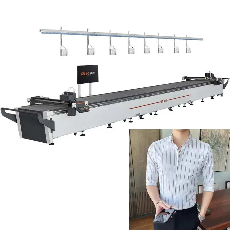 Máquina de fusión de papel de aluminio para ropa, máquina automática de corte de camisa, neumática, gran oferta