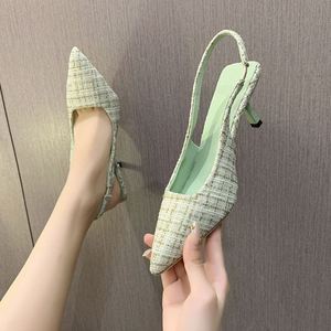 Escarpins élégants à bout pointu pour femmes, sandales sexy à talon aiguille avec bride cheville, <span class=keywords><strong>chaussures</strong></span> habillées pour <span class=keywords><strong>mariage</strong></span> et soirée - Product Image 3