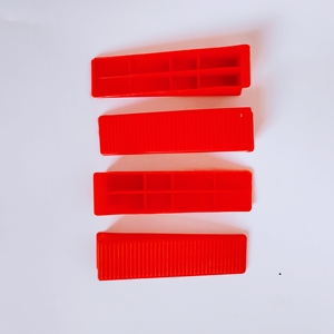 Sàn gạch leveler chèn Mảnh nhựa bằng gỗ nêm 75mm 80mm Phải góc cạnh hướng dẫn góc loại - Product Image 4