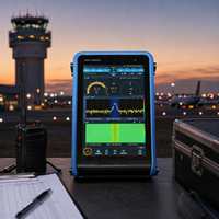 Récepteur de surveillance portable Ceyear 3943B-S avec plage de fréquences de 9 kHz à 8 GHz et balayage conforme aux normes ITU