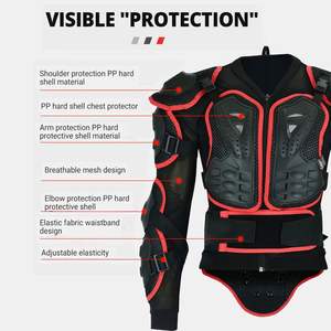 Bacca Moto Racing Moto Protection pour Costume Motocross Body Guard avec Veste et Pantalon - Product Image 4