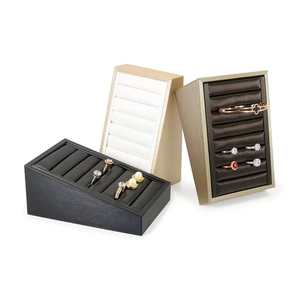 FADELI Nueva Bandeja de Exhibición de Joyería de Lujo en Cuero PU con Varios Colores para Exhibición de Anillos, Modelo <span class=keywords><strong>070</strong></span> - Product Image 4