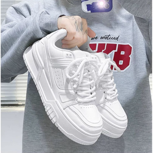 Chaussures respirantes pour hommes, design de niche, polyvalentes, chaussures de sport pour jeunes, plateforme à semelle épaisse, chaussures décontractées pour hommes - Product Image 2