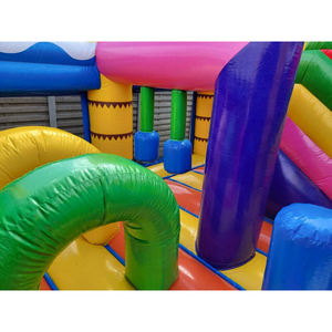 Château gonflable commercial à thème banane coloré, très populaire, avec toboggan, pour divertissement extérieur ou <span class=keywords><strong>location</strong></span> d'équipements de fête - Product Image 4