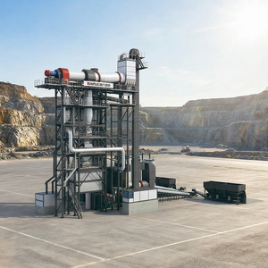Centrale d'asphalpage à bas prix, productivité nominale 120t/h, centrale de mélange d'asphalte bitumineux chinoise - Product Image 3