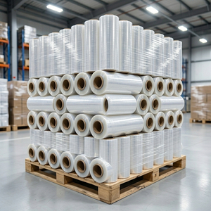 <span class=keywords><strong>Film</strong></span> étirable PE multi-extrusion de qualité alimentaire avec conception de protection transparente pour l'emballage industriel et alimentaire - Product Image 6