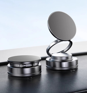 <span class=keywords><strong>Support</strong></span> de téléphone magnétique pliable à rotation 360° en alliage de zinc avec ventouse puissante pour voiture - Product Image 5