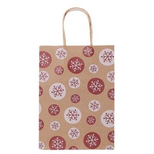 Bolsas de Papel Kraft para Compras del Día de San Valentín, Color Marrón, con Impresión de Logotipo, Bolsas de Papel Decorativas - Product Image 6