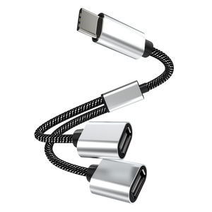 <span class=keywords><strong>Cable</strong></span> adaptador OTG de carga PD de 18W, compatible con Samsung, Galaxy S22, Note10, <span class=keywords><strong>Google</strong></span> <span class=keywords><strong>Chromecast</strong></span>, trenzado de nailon duradero C - Product Image 1