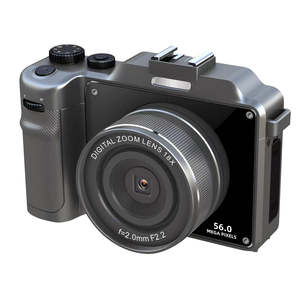 Cámara Digital DSLR CMOS de Buena Calidad, 4K, 56MP, Zoom Digital 18x, WiFi, Enfoque Fijo, Detección Facial, para Vlogging y Fotografía - Product Image 1