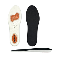 Semelles orthopédiques 4D Cloud Comfort en PU, absorption des chocs, soutien de la voûte plantaire, semelles ajustables pour chaussures homme et femme