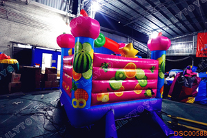 <span class=keywords><strong>Maison</strong></span> gonflable de rebond de thème de fruit pour la partie et l'aire de jeu extérieures d'enfants - Product Image 4