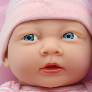 Poupée en plastique de 33cm pour bébé poupée en silicone réaliste - Product Image 1