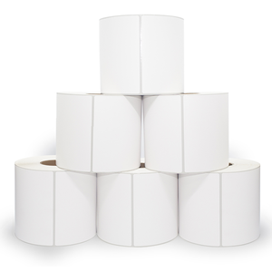 Cheap <b>Price</b> Matte Self Adhesive <b>Sticker</b> Paper Roll For Packaging Logo Label - Product Image 1