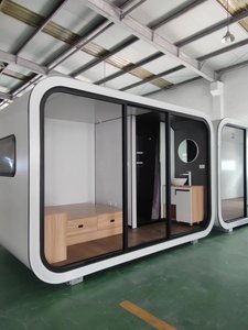 2024 Foshan casa prefabricada <span class=keywords><strong>Shein</strong></span> 20FT contenedor y Sala <span class=keywords><strong>de</strong></span> jardín casa <span class=keywords><strong>de</strong></span> lujo acabado Apple cabina para EE. UU. - Product Image 2