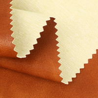 Fabricants de cuir synthétique végétal PU 50% PU 50% polyester Faux cuir personnalisé pour sièges de voiture