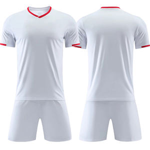 High Quality Custom Logo Premium Crew Neck <b>Short</b> Soccer <b>Jerseys</b> 2025 Football Kits 100% Polyester Breathable Quick Dry Men's - Product Image 4