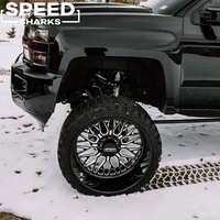 Jantes forgées usinées avec précision 20x12 24x14 26x14 6x139.7 6x5.5, à déport profond poli et personnalisé pour Chevrolet Silverado 1500