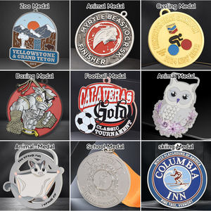 Medalla de Oro Personalizada para Jóvenes, Insignia de Metal, Liga de Fútbol, Premio Deportivo, Medalla de Softbol - Product Image 1