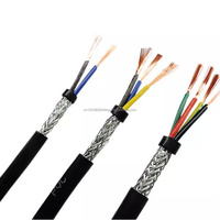 LiYCY-TP Twisted berpelindung Fleksibel 2 4 6 8-Core kabel koneksi Data 0.25/0.34 Square standar Eropa PVC untuk penggunaan industri