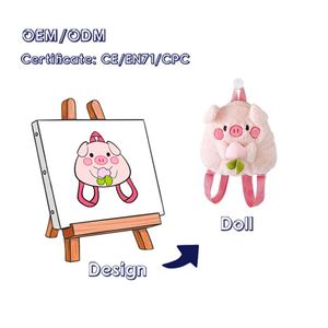 Fabricant de jouets en peluche personnalisés avec logo, vente en gros de poupées en peluche en forme d'animaux, jouets en peluche personnalisés - Product Image 6